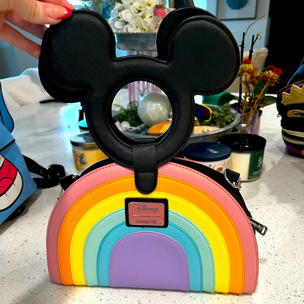 Loungefly Rainbow Mickey Purse!